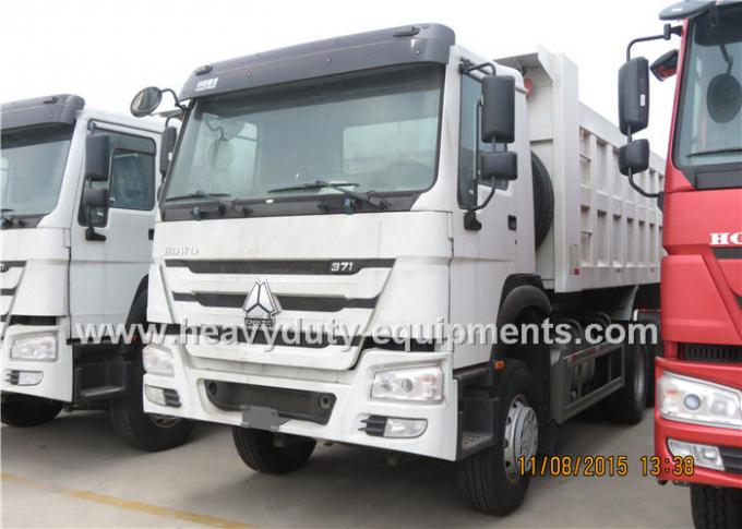 Κινεζικό ισχυρό φορτηγό απορρίψεων ορυχείων HOWO 336hp 6x4/8x4 με Q345 το σώμα φορτίου χάλυβα