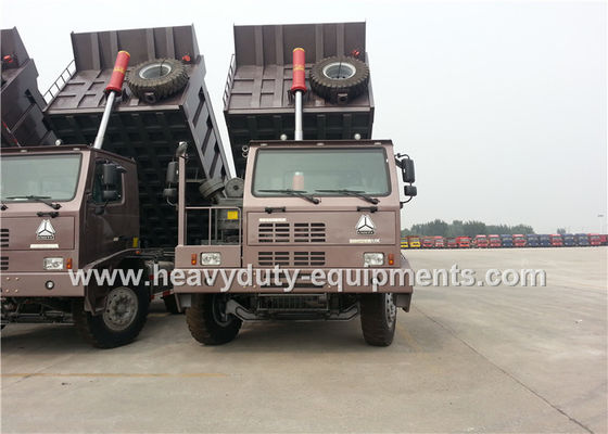 Κίνα 6x4 howo 371hp οδήγησης sinotruk 70 τόνοι που εξάγουν το φορτηγό απορρίψεων για την εργασία μεταλλείας προμηθευτής