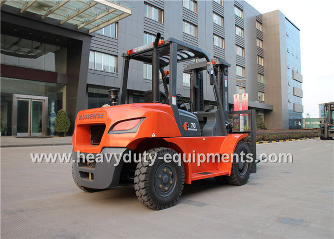 7000kg βιομηχανική Forklift μηχανή 600mm φορτηγών CHAOCHAI κέντρο φορτίων