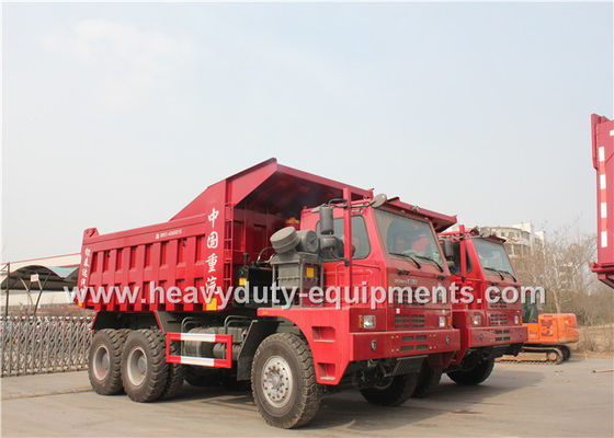 Κίνα Πλαϊνά φορτηγά απορρίψεων μεταλλείας/Howo 70 ορυχείου τόνοι φορτηγών απορρίψεων με τα ελαστικά αυτοκινήτου μεταλλείας προμηθευτής