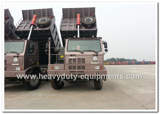 Κίνα 70 Sinotruk HOWO 420hp μεταλλείας τόνοι φορτηγών απορρίψεων με το υψηλής αντοχής σώμα φορτίου χάλυβα προμηθευτής